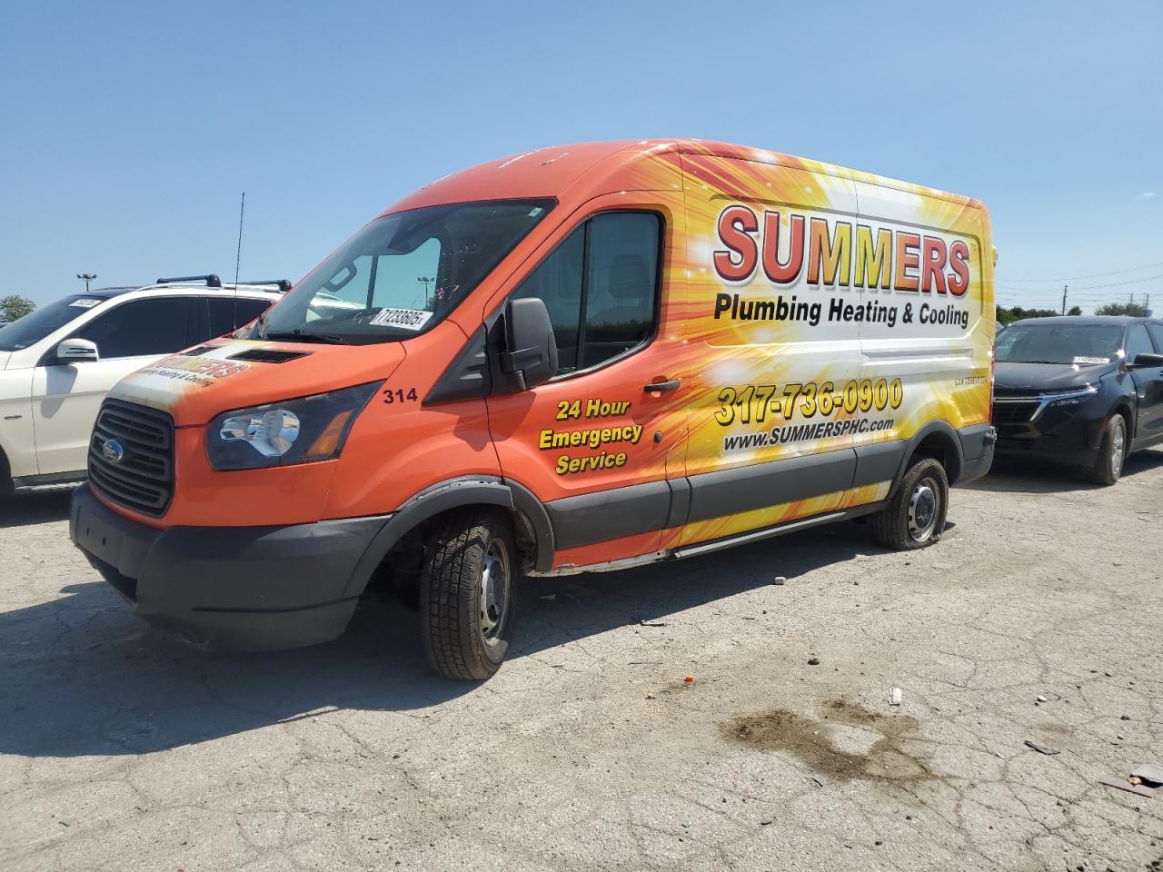 Lot #3254451142 2017 FORD TRANSIT T-