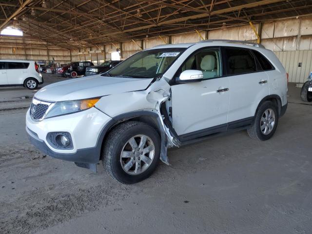 KIA SORENTO LX 2013 white  gas 5XYKT3A6XDG328658 photo #1