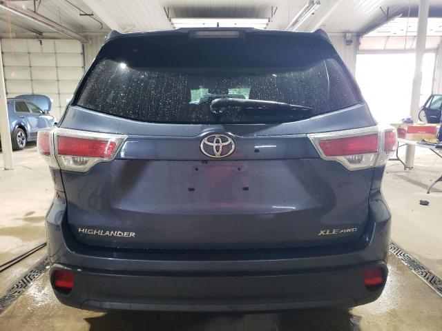 2016 TOYOTA HIGHLANDER 5TDJKRFH1GS500515