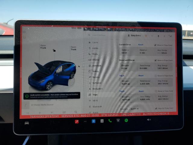 2023 TESLA MODEL Y 7SAYGDEE2PF872141