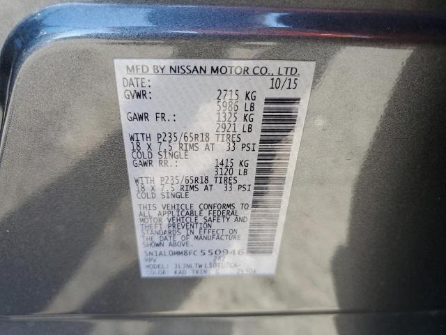 2015 INFINITI QX60 5N1AL0MM8FC550946