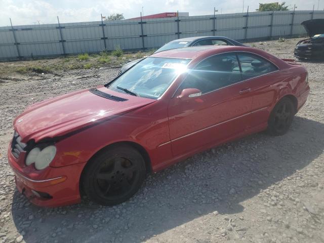 MERCEDES-BENZ CLK 500 2005 red  gas WDBTJ75J85F138215 photo #1