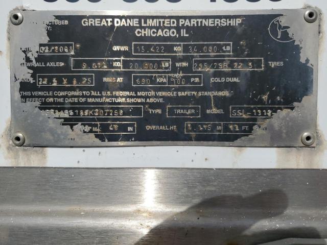 2009 GREAT DANE TRAILER #3247677217