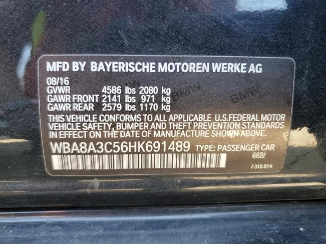 2017 BMW 320 XI WBA8A3C56HK691489