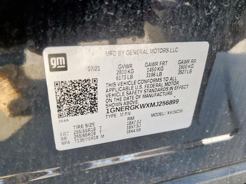 2021 CHEVROLET TRAVERSE L - 1GNERGKWXMJ256899