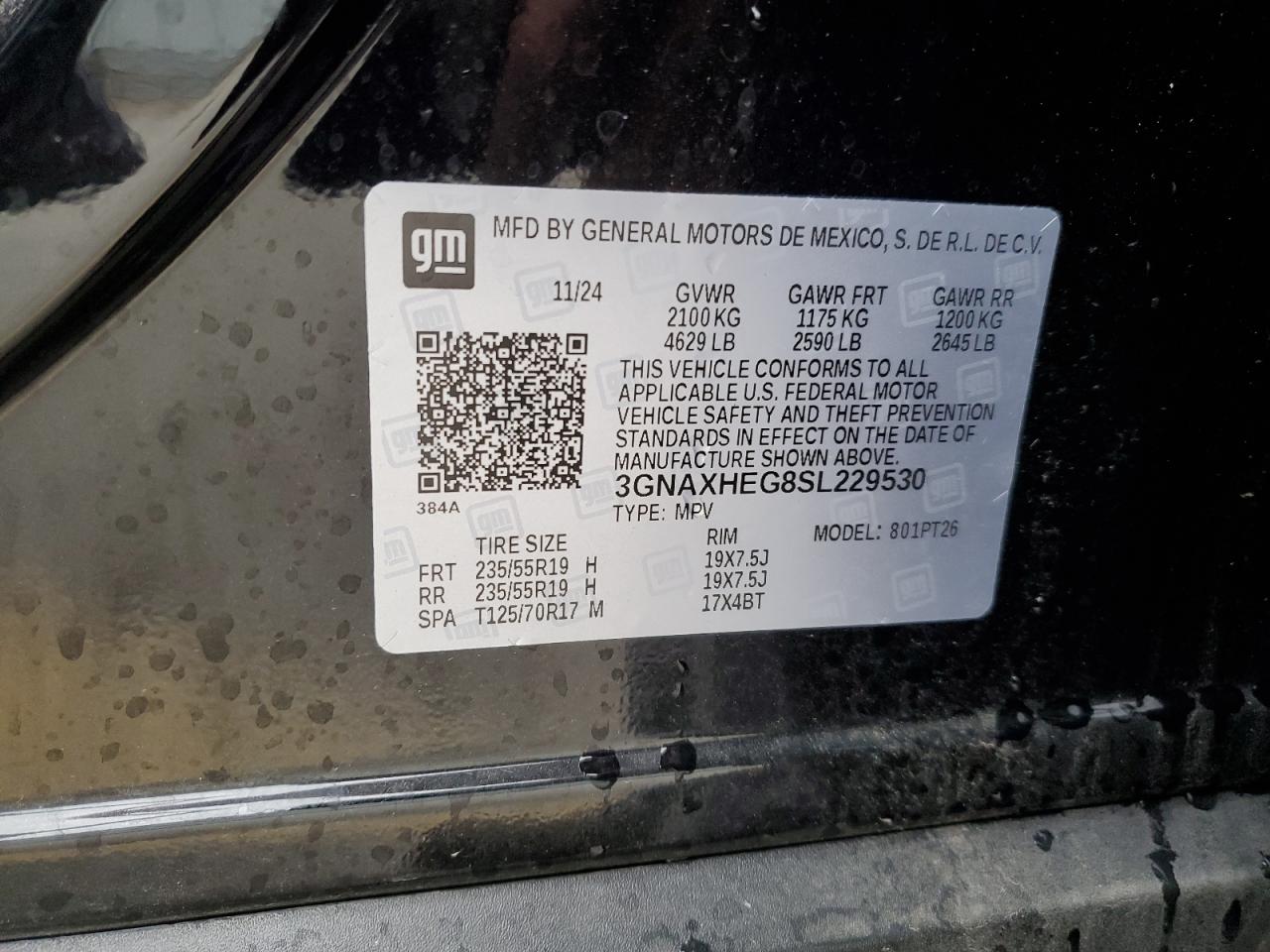 CHEVROLET EQUINOX LT