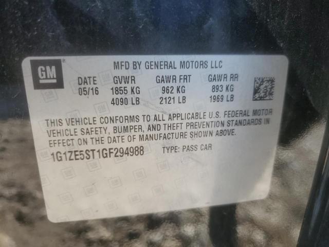 2016 CHEVROLET MALIBU LT - 1G1ZE5ST1GF294988