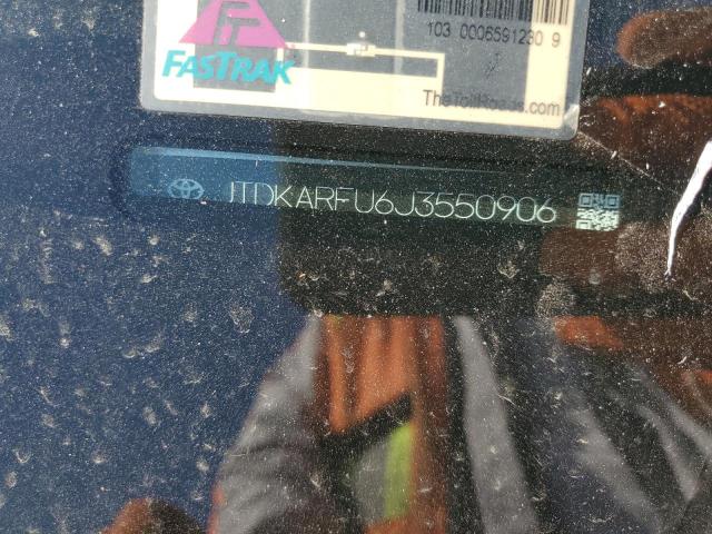 2018 TOYOTA PRIUS JTDKARFU6J3550906