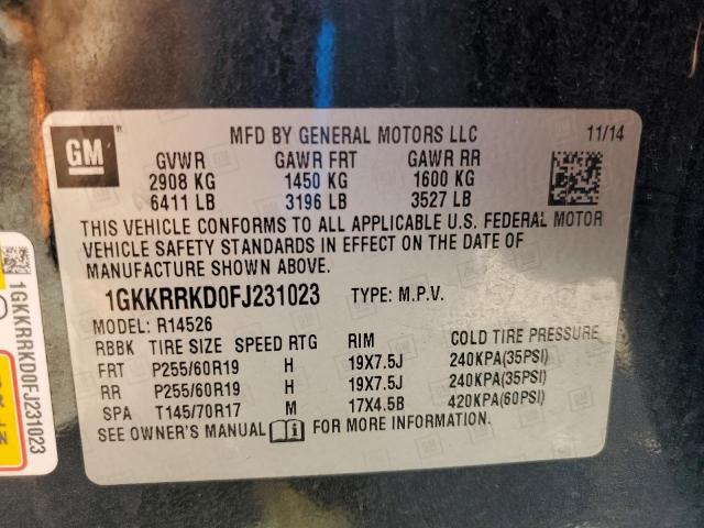 2015 GMC ACADIA SLT #3298023146