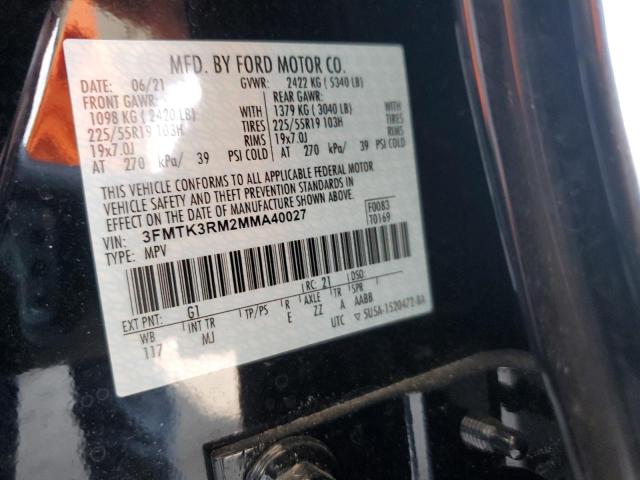 2021 FORD MUSTANG MACH-E PREMIUM 3FMTK3RM2MMA40027