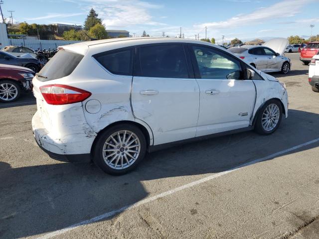 FORD C-MAX PREMIUM 2013 white hatchbac hybrid engine 1FADP5CU2DL529842 photo #4