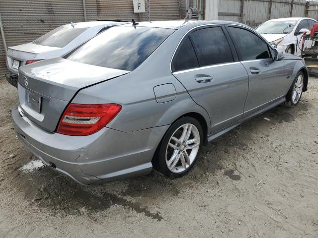 MERZ C 250 2014 gray sedan 4d gas WDDGF4HB1ER302853 photo #4