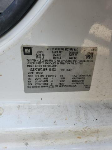 2015 GMC SIERRA K2500 HEAVY DUTY 1GT22XEG1FZ110173
