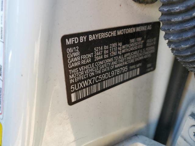 2013 BMW X3 XDRIVE3 - 5UXWX7C59DL978795