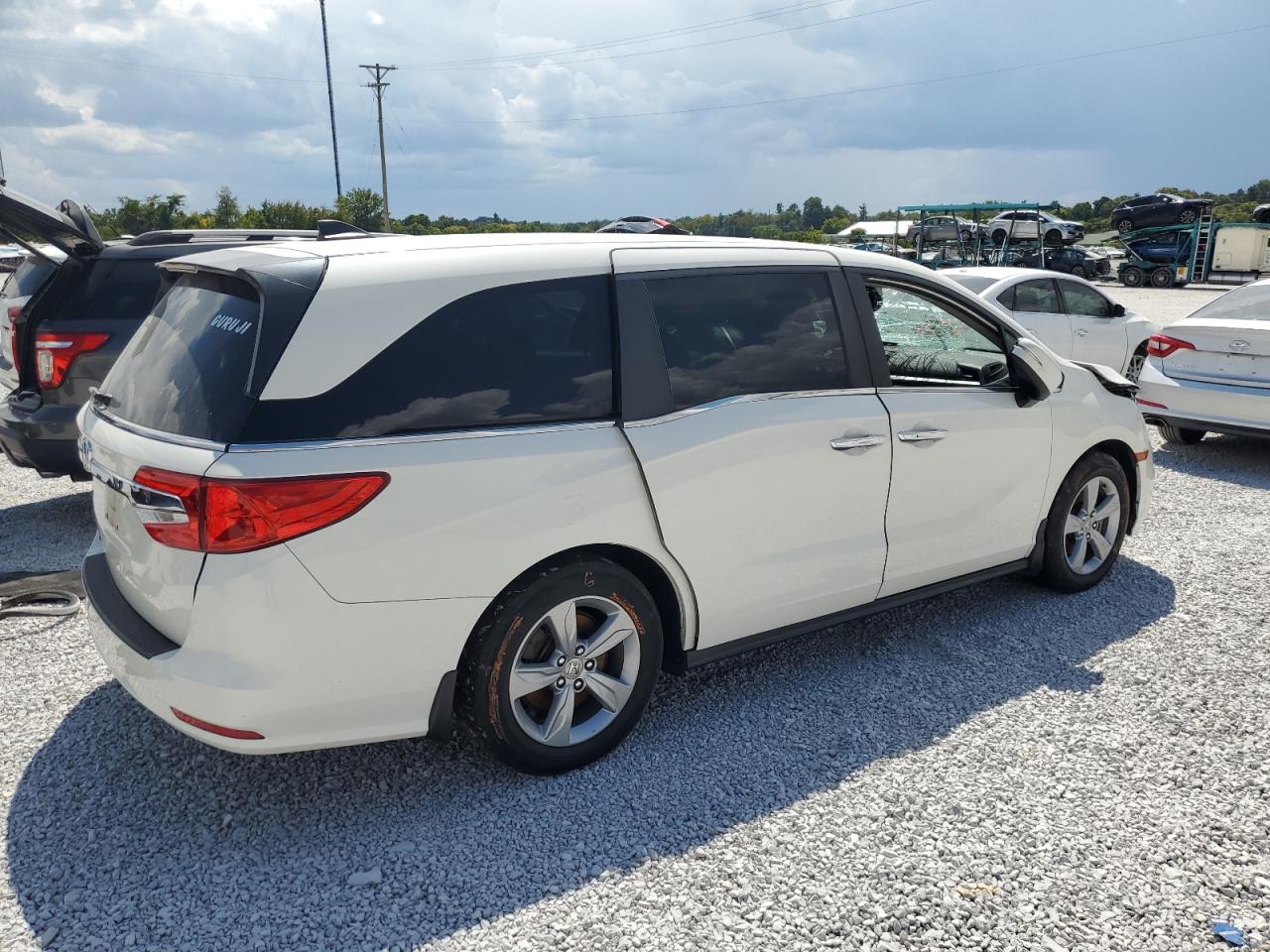 Lot #3284794526 2019 HONDA ODYSSEY EXL