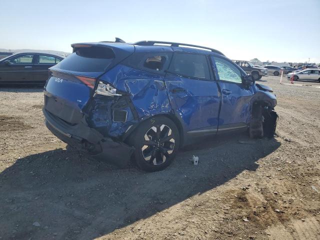 KIA SPORTAGE X LINE 2023 blue  gas 5XYK6CAF9PG072136 photo #4