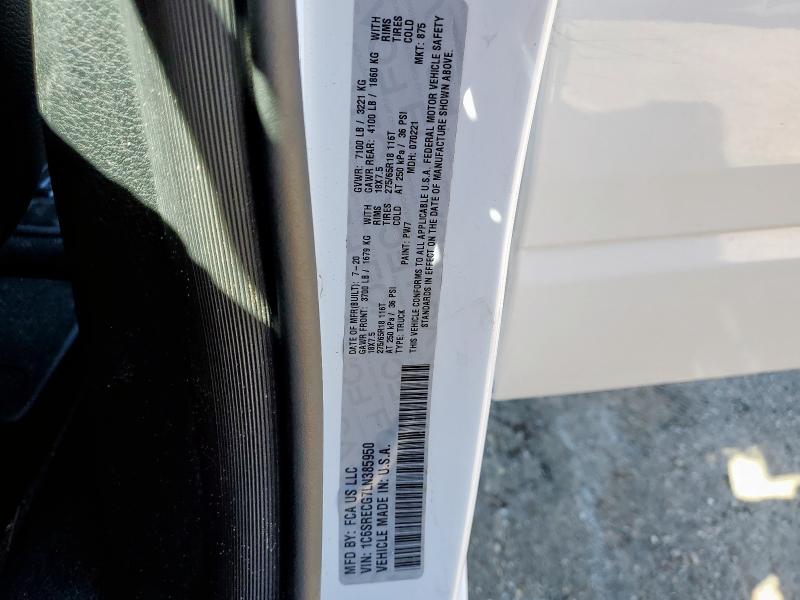 2020 RAM 1500 TRADE 1C6SRECG7LN385950