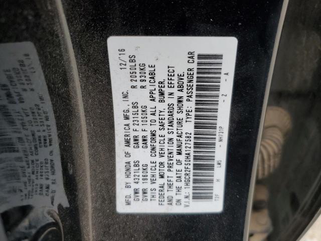 2017 HONDA ACCORD SPORT - 1HGCR2F50HA127582