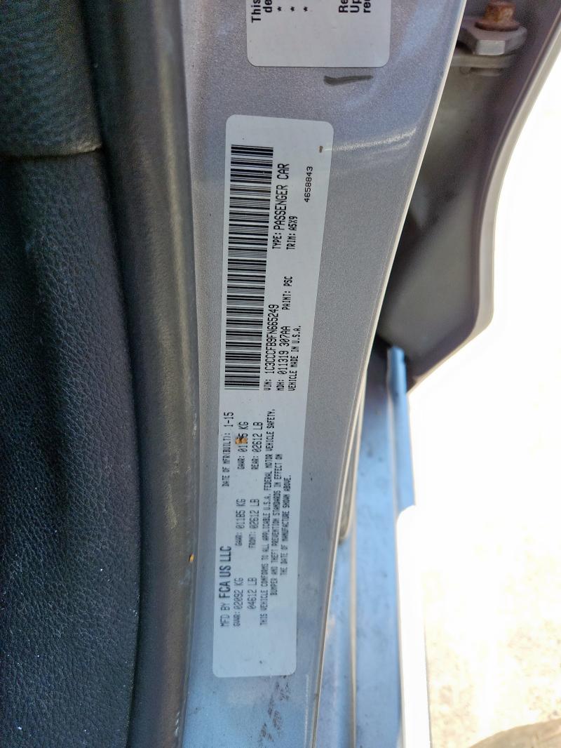 2015 CHRYSLER 200 LX 1C3CCCFB9FN665249