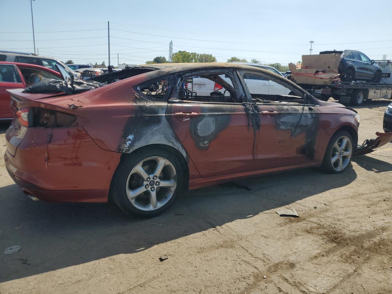 Lot #3317733113 2014 FORD FUSION SE