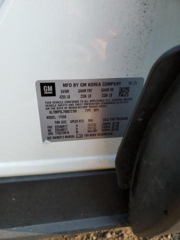 2022 CHEVROLET TRAILBLAZE - KL79MPSL7NB072169