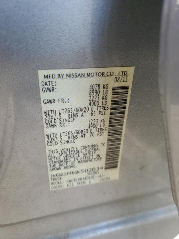 2016 NISSAN TITAN XD S - 1N6BA1F46GN500034