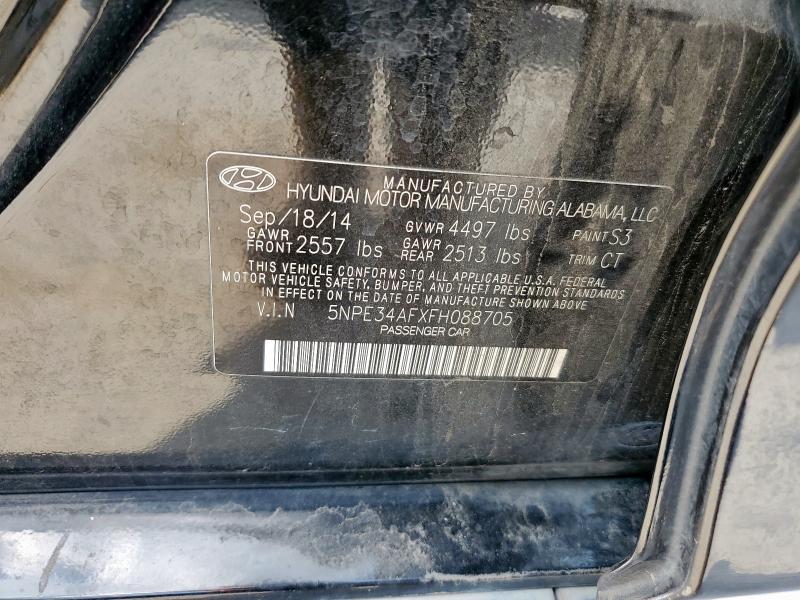 2015 HYUNDAI SONATA SPO 5NPE34AFXFH088705