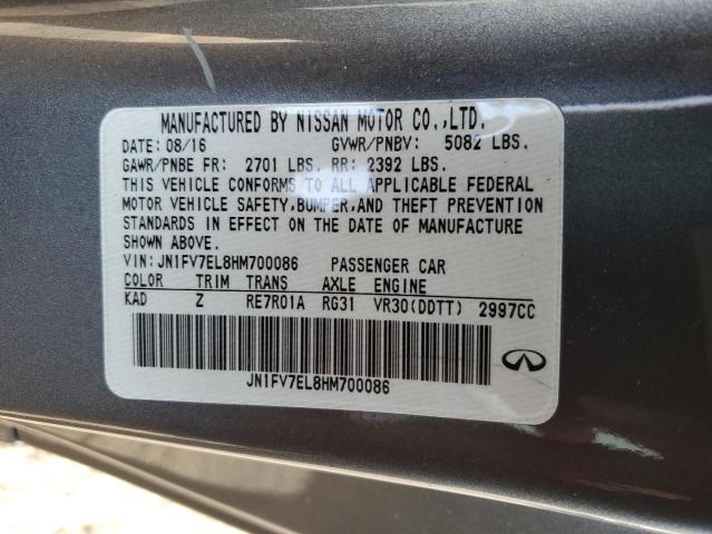 2017 INFINITI Q60 RED SPORT 400 JN1FV7EL8HM700086