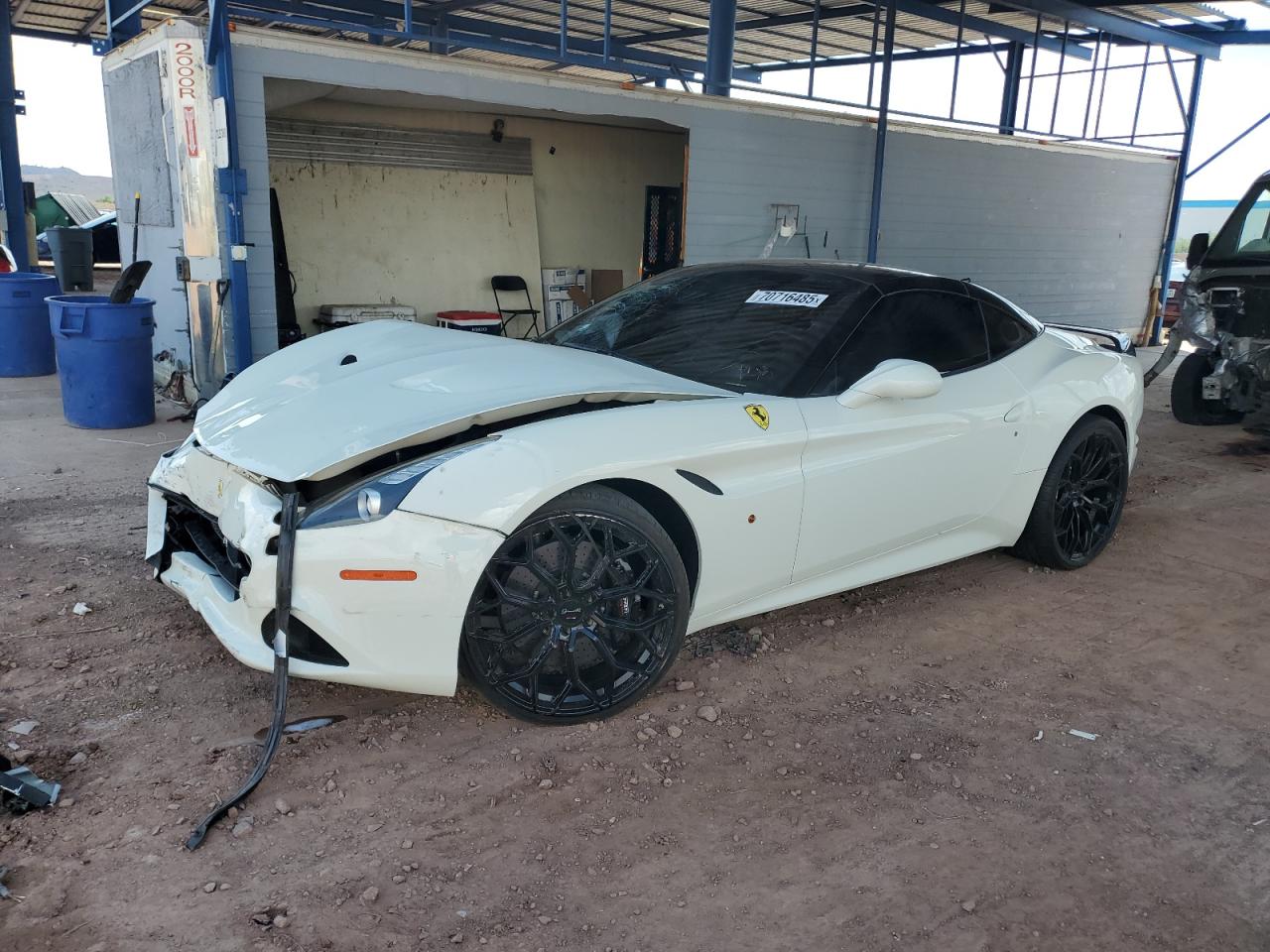  Salvage Ferrari California