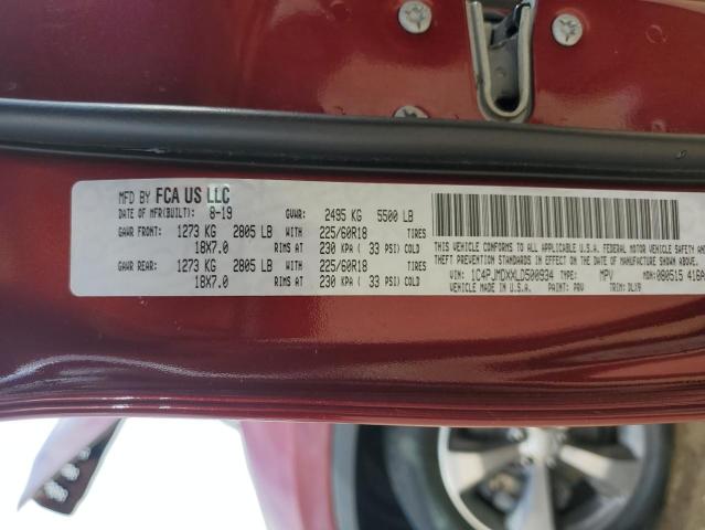 2020 JEEP CHEROKEE L #3278563928