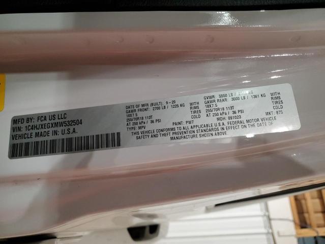 2021 JEEP WRANGLER U #3285767660