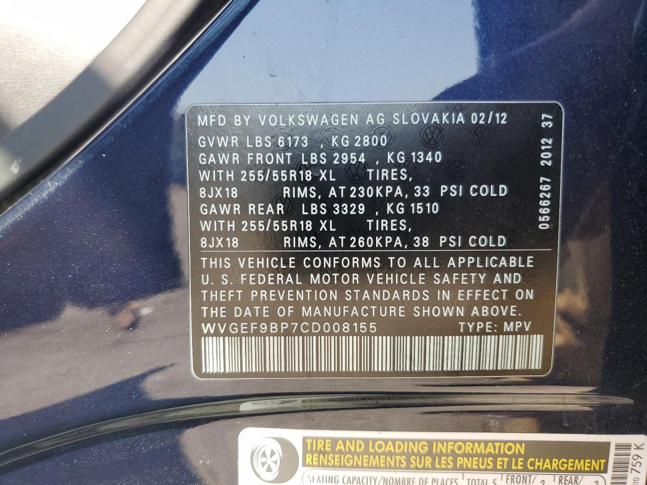 VOLKSWAGEN TOUAREG V6