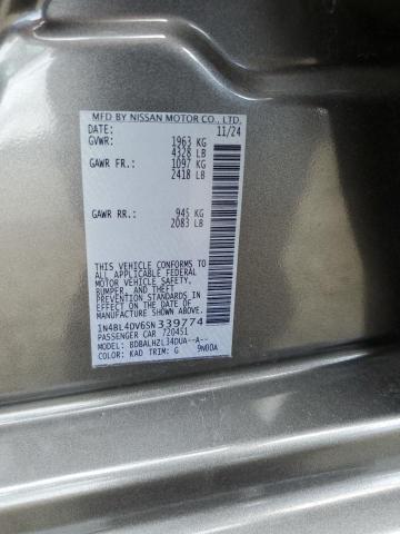 2025 NISSAN ALTIMA SV 1N4BL4DV6SN339774