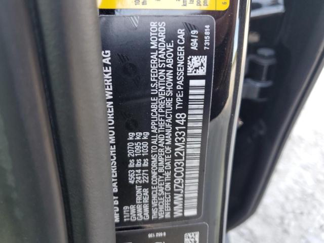 2020 MINI COOPER JOH WMWJZ9C03L2M33148