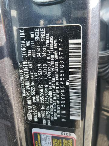 2017 KIA SORENTO SX 5XYPKDA55HG337814