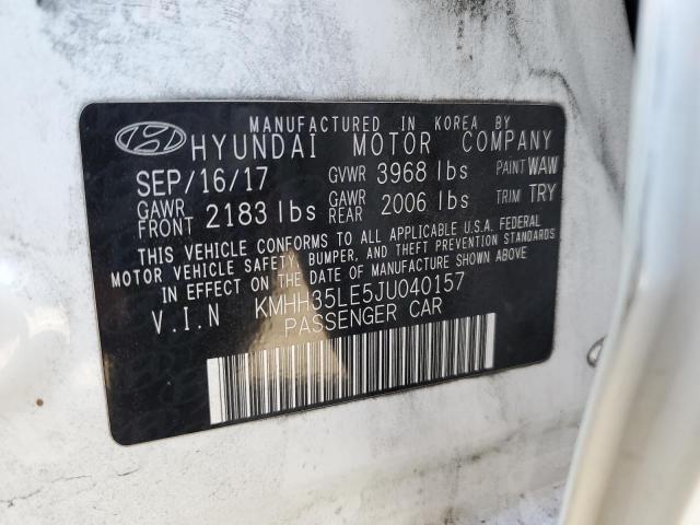 2018 HYUNDAI ELANTRA GT KMHH35LE5JU040157