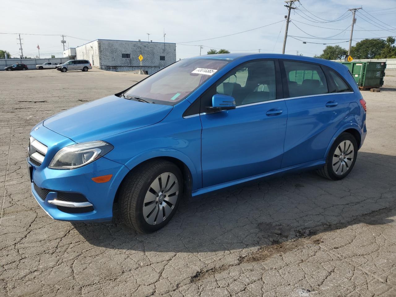 Lot #3246812823 2014 MERCEDES-BENZ B ELECTRIC