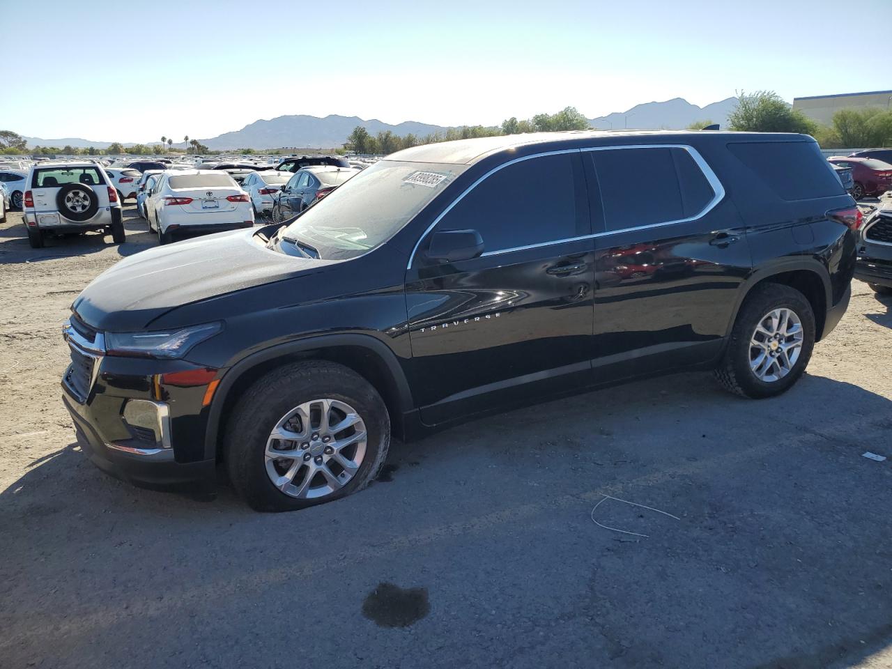 Lot #3297076486 2022 CHEVROLET TRAVERSE L