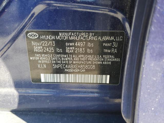 2014 HYUNDAI SONATA SE #3263922107