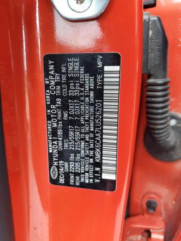 2020 HYUNDAI KONA SEL P KM8K6CAA7LU526201