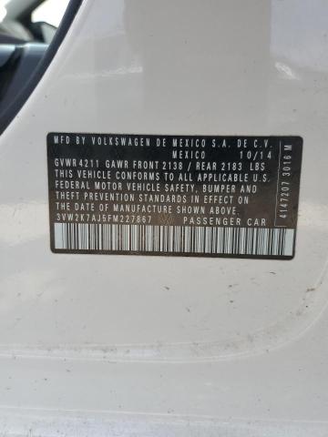 2015 VOLKSWAGEN JETTA BASE - 3VW2K7AJ5FM227867