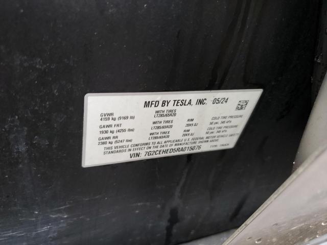 2024 TESLA CYBERTRUCK 7G2CEHED5RA015076