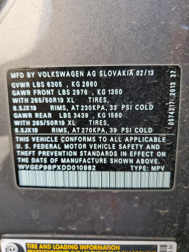 VOLKSWAGEN TOUAREG V6 TDI