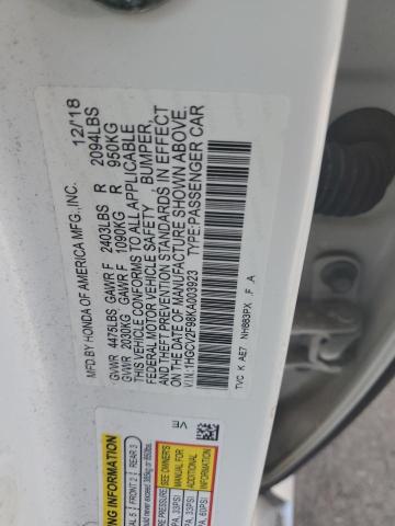 2019 HONDA ACCORD TOU 1HGCV2F98KA003923