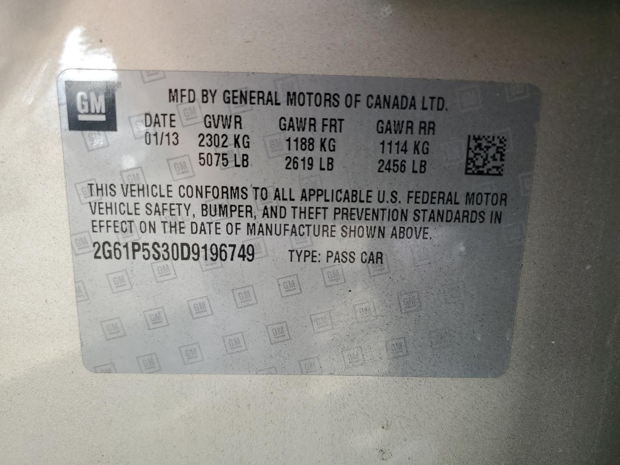 CADILLAC XTS LUXURY COLLECTION