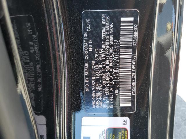 2025 TOYOTA GR 86 JF1ZNBB12S9756492