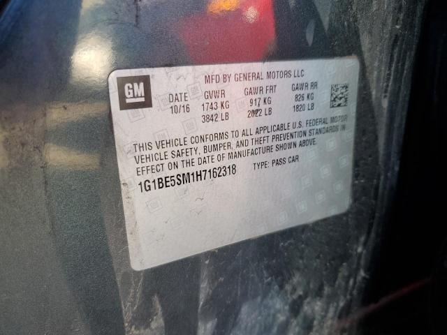 2017 CHEVROLET CRUZE LT 1G1BE5SM1H7162318