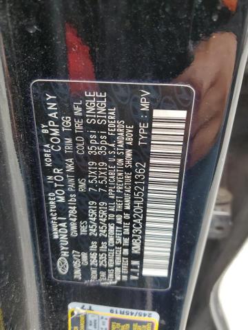 2017 HYUNDAI TUCSON LIM KM8J3CA20HU521362