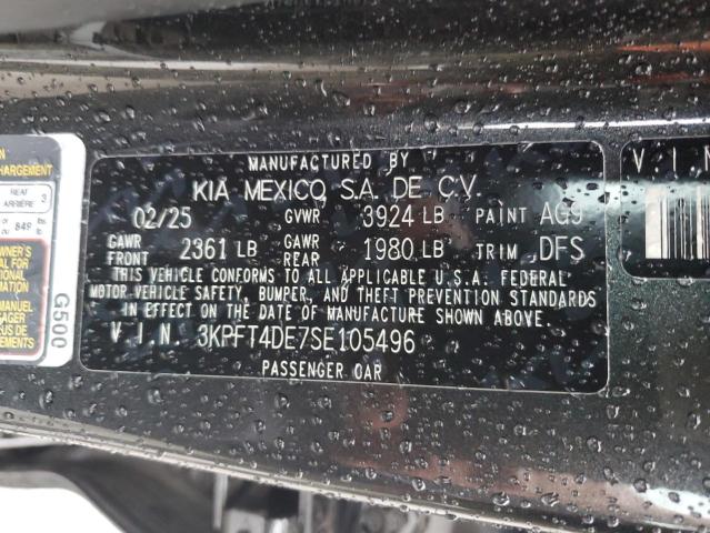 2025 KIA K4 LX - 3KPFT4DE7SE105496