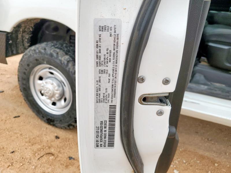 2022 RAM 2500 TRADESMAN 3C6UR5HJ8NG251554